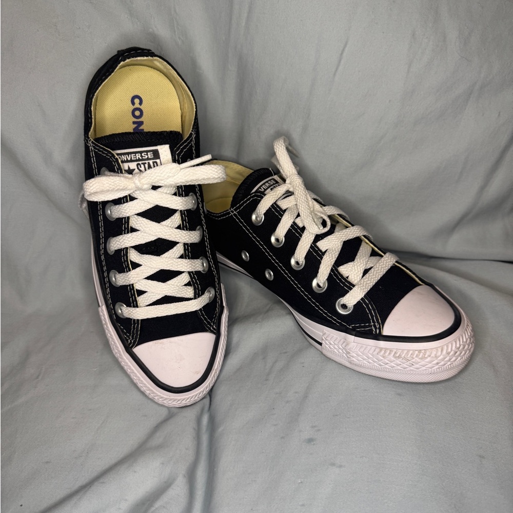 Converse Chuck Taylor All Star Low Top Sneakers – Black/White – Unisex